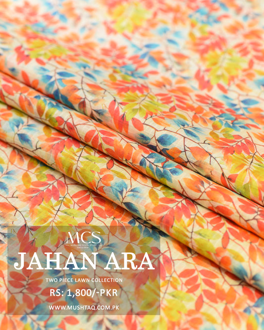 Jahan Ara 2 Pcs Lawn Collection by MCS Design -05