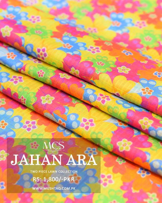 Jahan Ara 2 Pcs Lawn Collection by MCS Design -06