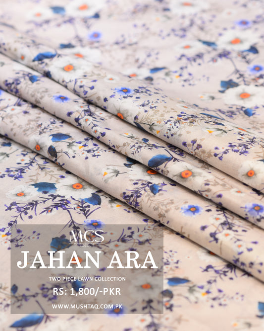 Jahan Ara 2 Pcs Lawn Collection by MCS Design -07