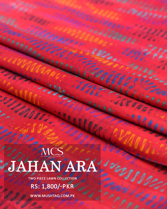 Jahan Ara 2 Pcs Lawn Collection by MCS Design -08