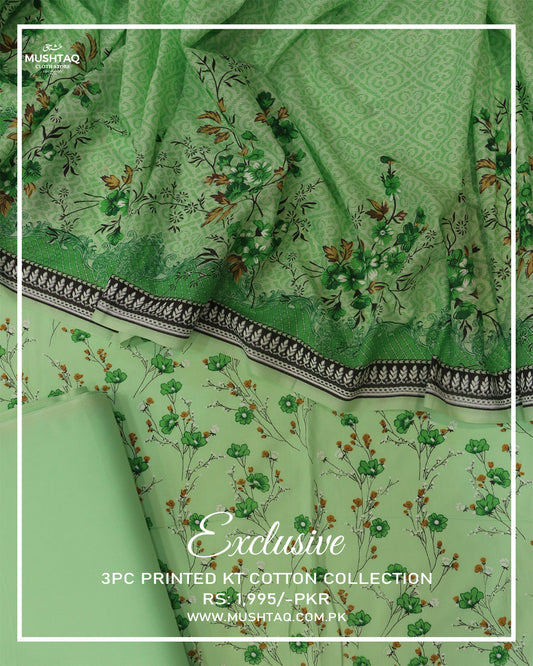 Exclusive 3Pcs Printed KT Cotton Collection Vol 2 Design - 1