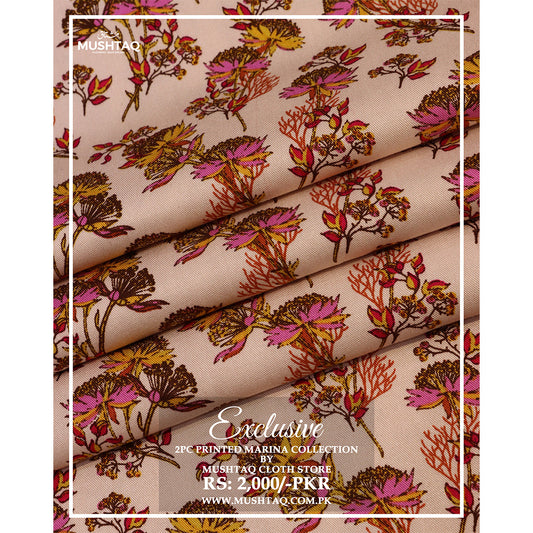 Exclusive 2Pcs Printed Marina Collection Vol 4 Design - 2