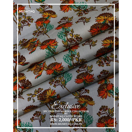 Exclusive 2Pcs Printed Marina Collection Vol 4 Design - 6