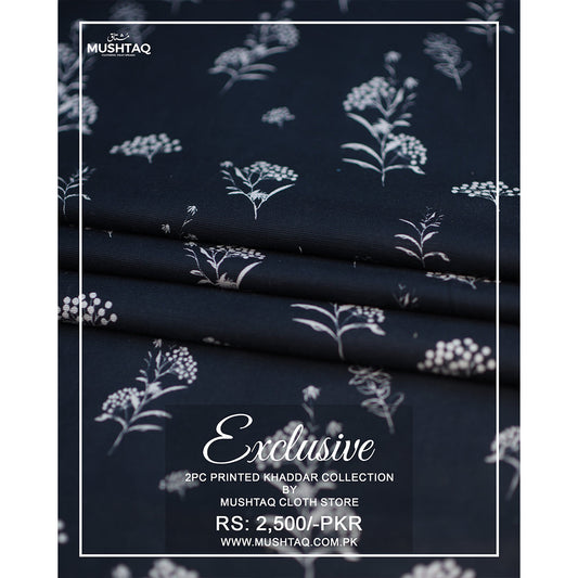 Exclusive 2Pcs printed Khaddar Collection Vol 3  Design - 12