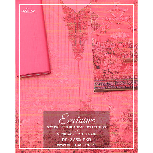 Exclusive 2Pcs printed Khaddar Collection Vol 4  Design - 4