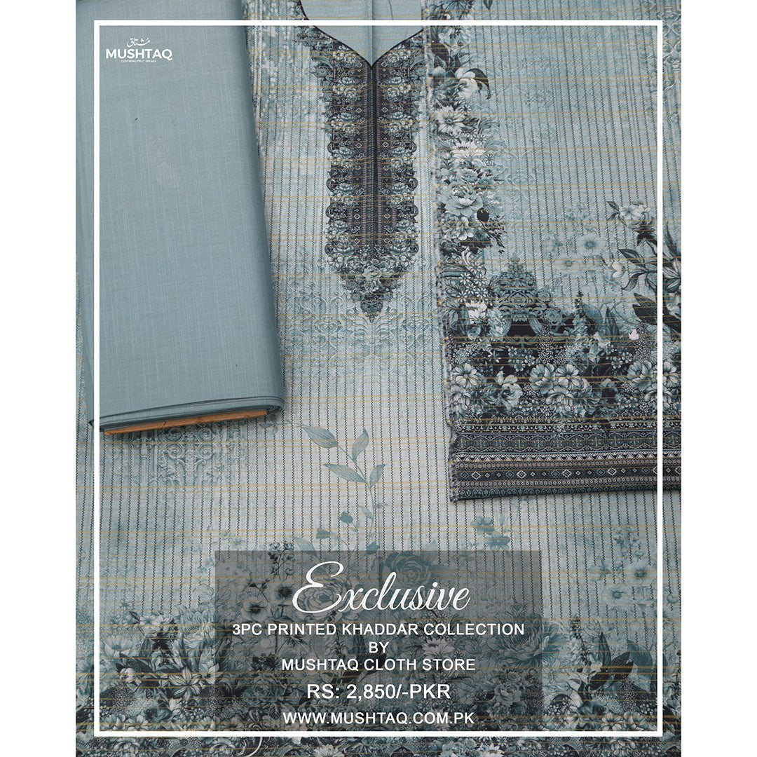 Exclusive 2Pcs printed Khaddar Collection Vol 4  Design - 6