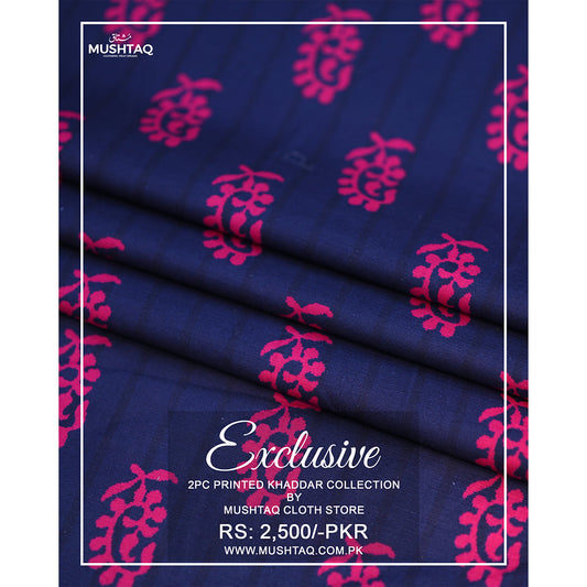 Exclusive 2Pcs printed Khaddar Collection Vol 3  Design - 8