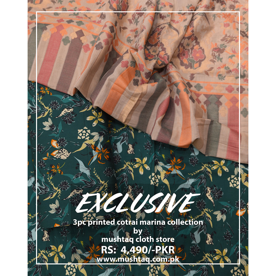 Exclusive 3pcs Cotrai Marina Collection Design - 3