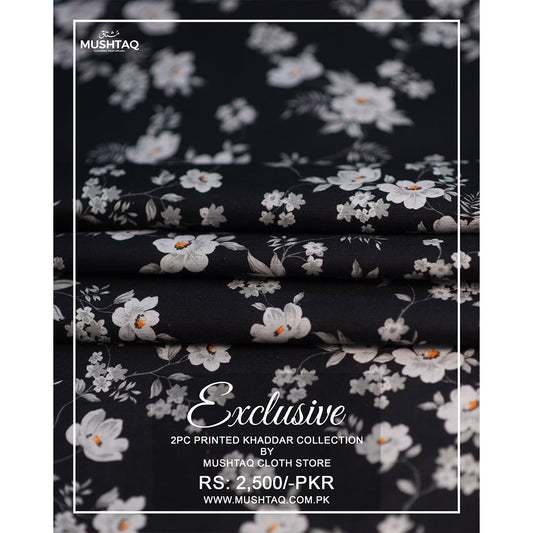 Exclusive 2Pcs printed Khaddar Collection Vol 3  Design - 11