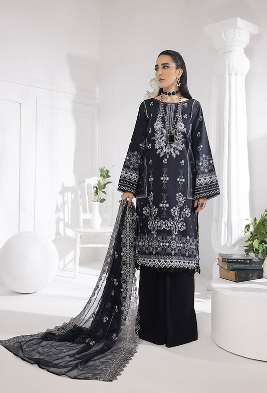 Monochrome Digital Printed Lawn collection-04
