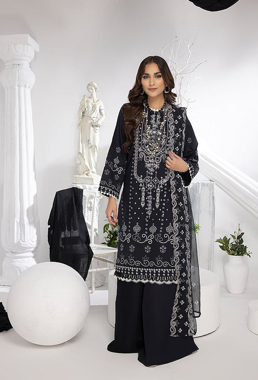 Monochrome Digital Printed Lawn collection-09